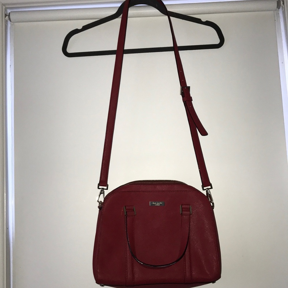 VGUC red Kate spade bag